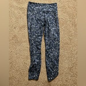 Blue multicolored Joy Lab leggings, size M